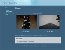 Tablet Screenshot of carloscantu.com